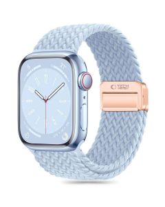 TECH-PROTECT Nylonmag - Baby Blue - Υφασμάτινο Λουράκι για Apple Watch 40/41/42mm (4/5/6/7/8/9/10/11/SE)