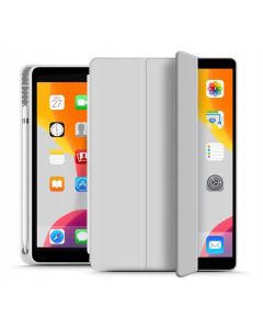 TECH-PROTECT SC Pen Smart Cover Case με δυνατότητα Stand - Light Grey (iPad 10.2 2019 / 2020 / 2021)