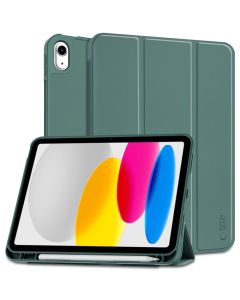 TECH-PROTECT SC Pen Smart Cover Case με δυνατότητα Stand - Green (iPad 10.9 2022 / 11 2025) - MT77464