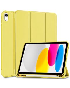 TECH-PROTECT SC Pen Smart Cover Case με δυνατότητα Stand - Yellow (iPad 10.9 2022)