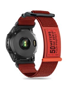 TECH-PROTECT Scout Strap - Orange - Nylon Λουράκι για Garmin Fenix 3 / 5X / 3HR / 5X Plus / 6X / 6X Pro / 7X