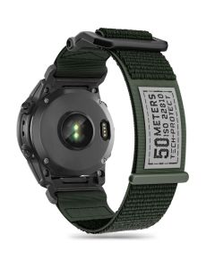 TECH-PROTECT Scout Strap - Military Green - Nylon Λουράκι για Garmin Fenix 5 / 6 / 6 Pro / 7