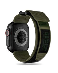 TECH-PROTECT Scout Pro Strap - Military Green - Nylon Λουράκι για Apple Watch 42/44/45/49mm (1/2/3/4/5/6/7/8/9/SE/ULTRA 1/2)