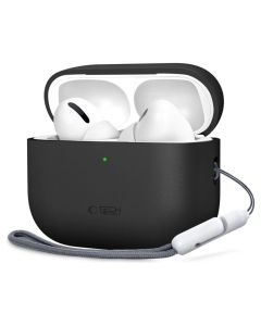 TECH-PROTECT Silicone Case Θήκη Σιλικόνης για Airpods Pro 3 - Black - MT83113