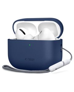 TECH-PROTECT Silicone Case Θήκη Σιλικόνης για Airpods Pro 3 - Navy Blue - MT83114