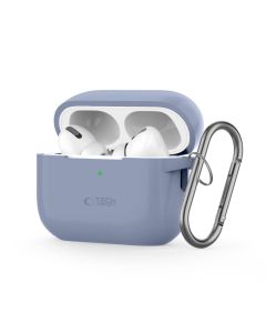 TECH-PROTECT Icon Hook Silicone Airpods Pro Case Θήκη Σιλικόνης για Airpods Pro 1/2 - Baby Blue