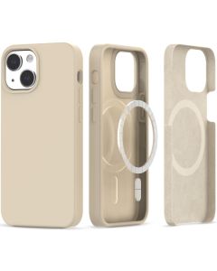 TECH-PROTECT Silicone MagSafe Case Θήκη Σιλικόνης Beige (iPhone 13 Mini)