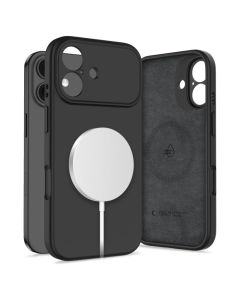 TECH-PROTECT Silicone MagSafe Case Θήκη Σιλικόνης Black (iPhone 17) - MT79565