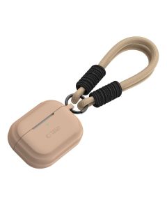 TECH-PROTECT Silicone Rope Airpods Pro Case Θήκη Σιλικόνης για Airpods Pro 1/2 - Caffe Latte