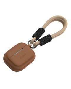 TECH-PROTECT Silicone Rope Airpods Pro Case Θήκη Σιλικόνης για Airpods Pro 1/2 - Chocolate Brown