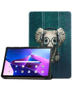 TECH-PROTECT Slim Smart Cover Case με δυνατότητα Stand - Happy Elephant (Lenovo Tab M10 Plus 10.6 3rd Gen)