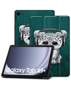 TECH-PROTECT Slim Smart Cover Case με δυνατότητα Stand - Sad Cat (Samsung Galaxy Tab A9 Plus 11.0)