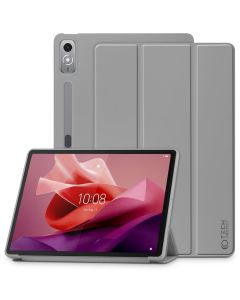 TECH-PROTECT SmartCase με δυνατότητα Stand - Grey (Lenovo Tab P12 12.7)