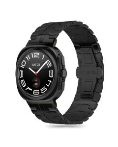 TECH-PROTECT Stainless Line Watch Bracelet Black για Samsung Galaxy Watch Ultra 47mm