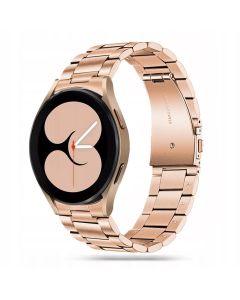 TECH-PROTECT Stainless Steel Watch Bracelet για Samsung Galaxy 4 / 5 / 5 Pro / 6 (40/42/43/44/45/46/47mm) - Blush Gold