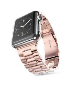 TECH-PROTECT Stainless Steel Watch Bracelet Rose Gold για Apple Watch 38/40/41mm (1/2/3/4/5/6/7/SE)