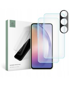 TECH-PROTECT Supreme Tempered Glass Set 2+1 Pack Σετ Προστασίας Οθόνης και Κάμερας - Clear (Samsung Galaxy A54 5G)