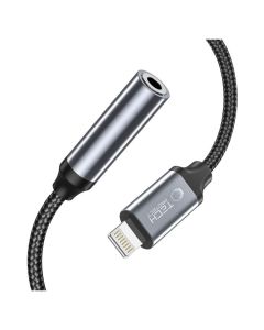 TECH-PROTECT Ultraboost Lightning / 3.5mm Mini Jack Adapter Black