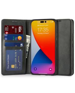 TECH-PROTECT Wallet Magnet Case Θήκη Πορτοφόλι με Stand - Black (iPhone 14 Pro Max)