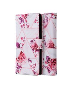 TECH-PROTECT Wallet Case Θήκη Πορτοφόλι με Stand - Floral Rose (Samsung Galaxy A53 5G)