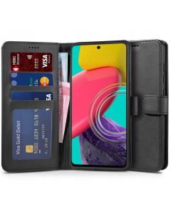 TECH-PROTECT Wallet Case Θήκη Πορτοφόλι με Stand - Black (Samsung Galaxy M53 5G)