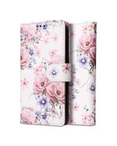 TECH-PROTECT Wallet Case Θήκη Πορτοφόλι με Stand - Blossom Flower (Samsung Galaxy A13 4G)