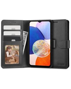 TECH-PROTECT Wallet Case Θήκη Πορτοφόλι με Stand - Black (Samsung Galaxy A14 4G / 5G)