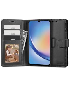 TECH-PROTECT Wallet Case Θήκη Πορτοφόλι με Stand - Black (Samsung Galaxy A34 5G)