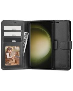 TECH-PROTECT Wallet Case Θήκη Πορτοφόλι με Stand - Black (Samsung Galaxy S23 Ultra)