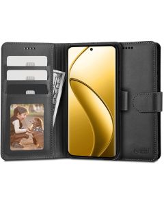 TECH-PROTECT Wallet Case Θήκη Πορτοφόλι με Stand - Black (Realme 12 Pro 5G / 12 Pro Plus 5G)