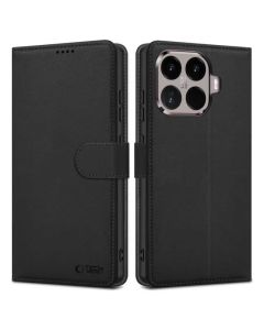 TECH-PROTECT Wallet Case Θήκη Πορτοφόλι με Stand - Black (Xiaomi 15T Pro) - MT83261