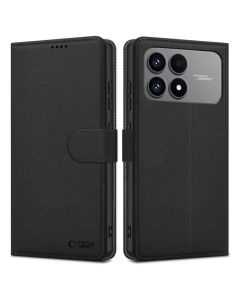 TECH-PROTECT Wallet Case Θήκη Πορτοφόλι με Stand - Black (Xiaomi Poco F8 Pro) - MT83263