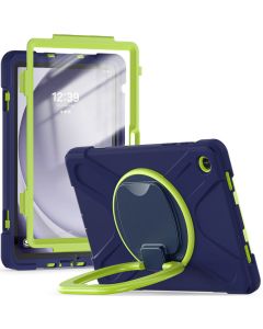 TECH-PROTECT X-Armor Rugged Case - Navy / Lime (Samsung Galaxy Tab A9 Plus 11.0)