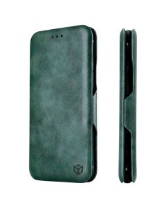Techsuit Safe Wallet Plus PU Leather Case Θήκη Πορτοφόλι - Green (Samsung Galaxy S25 FE)