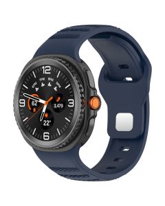 Techsuit Watchband (W050) - Blue - Λουράκι Σιλικόνης για Samsung Galaxy Watch8 40mm/Watch8 44mm/Watch8 Classic
