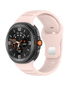 Techsuit Watchband (W050) - Pink - Λουράκι Σιλικόνης για Samsung Galaxy Watch8 40mm/Watch8 44mm/Watch8 Classic