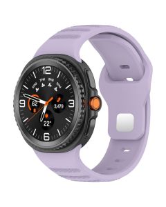 Techsuit Watchband (W050) - Purple - Λουράκι Σιλικόνης για Samsung Galaxy Watch8 40mm/Watch8 44mm/Watch8 Classic
