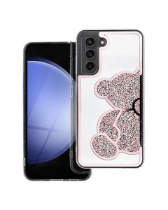 TEDDY BEAR Shinny Diamond Case Θήκη Pink (Samsung Galaxy A25 5G)