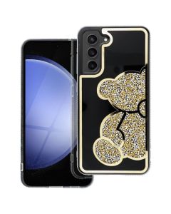 TEDDY BEAR Shinny Diamond Case Θήκη Gold (Samsung Galaxy A56 5G)