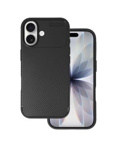 Tel Protect Carbon Elite Rugged Case Ανθεκτική Θήκη Black (iPhone 17)