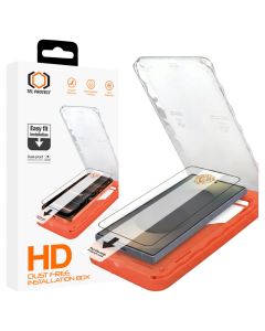 Tel Protect Dust-Free Easy Fit HD Titan Αντιχαρακτικό Γυαλί 9H Tempered Glass (with Fingerprint Unlock) Black (Samsung Galaxy S25 Ultra) - MT83797