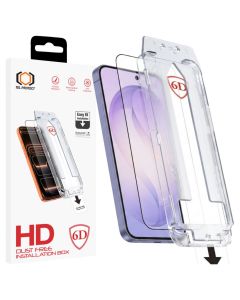 Tel Protect Dust-Free Easy Fit Full Glue Αντιχαρακτικό Γυαλί 9H Tempered Glass (with Fingerprint Unlock) Black (Samsung Galaxy S26 Plus) - MT83771