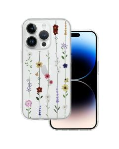 Tel Protect Flower Hybrid Case Clear (iPhone 16 Plus)