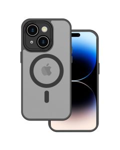 Tel Protect Magmat MagSafe Hybrid Case Black (iPhone 15)