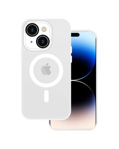 Tel Protect Magmat MagSafe Hybrid Case White (iPhone 15 Plus) - MT72506