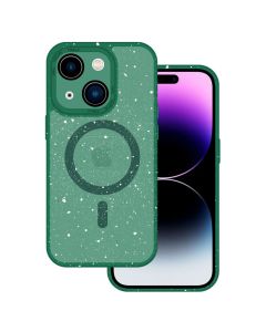 Tel Protect Magnetic Splash Frosted Case Θήκη MagSafe Green (iPhone 14)