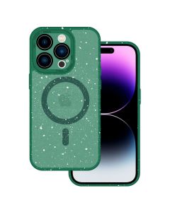 Tel Protect Magnetic Splash Frosted Case Θήκη MagSafe Green (iPhone 14 Pro)