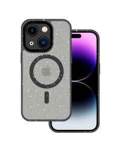 Tel Protect Magnetic Splash Frosted Case Θήκη MagSafe Black (iPhone 15 Plus)