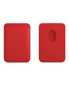 Tel Protect MagPocket Μαγνητική Θήκη Κάρτας για iPhone 12 Series - Red