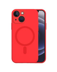 Tel Protect MagSilicone Case Θήκη Σιλικόνης Συμβατή με MagSafe - Red (iPhone 13)
